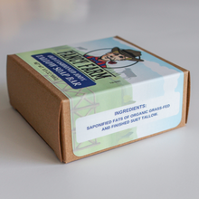 Load image into Gallery viewer, Handmade Old Fashioned Tallow Soap Bar - 100% Tallow Bar (5.5oz)