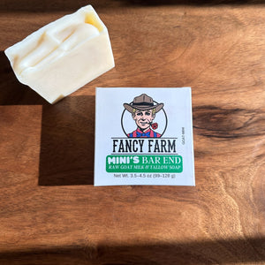 Goat Milk + Tallow Soap Mini Bar End - (3.5-4.5oz)