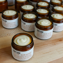 Load image into Gallery viewer, Tallow + Honey Cream with Organic Vanilla Co2 Extract - 2oz Glass Jar