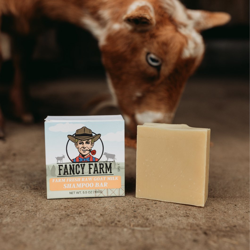 Raw Goat Milk Shampoo Bar (5.5oz)