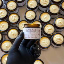 Load image into Gallery viewer, Rose C+E Anti-Aging Cream - 2oz Glass Jar *Now with Astaxanthin and CoQ10*