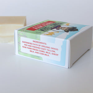 Farm Fresh Triple Milk Tallow Soap Bar - Limited Edition!