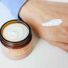 Load image into Gallery viewer, Power Duo C+E scented with Organic Coconut Co2 Extract - 2oz Glass Jar