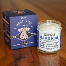 Load image into Gallery viewer, Bare Rub Body and Face Cream - 4 oz Glass Jar