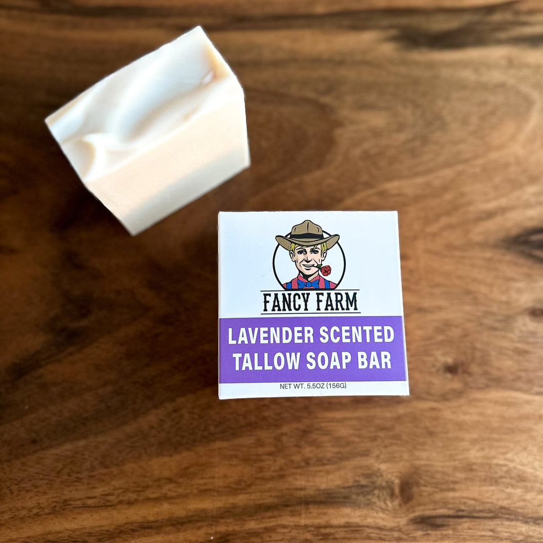 *NEW* Lavender Milk + Raw Honey Tallow Bar 5.5oz (156g)