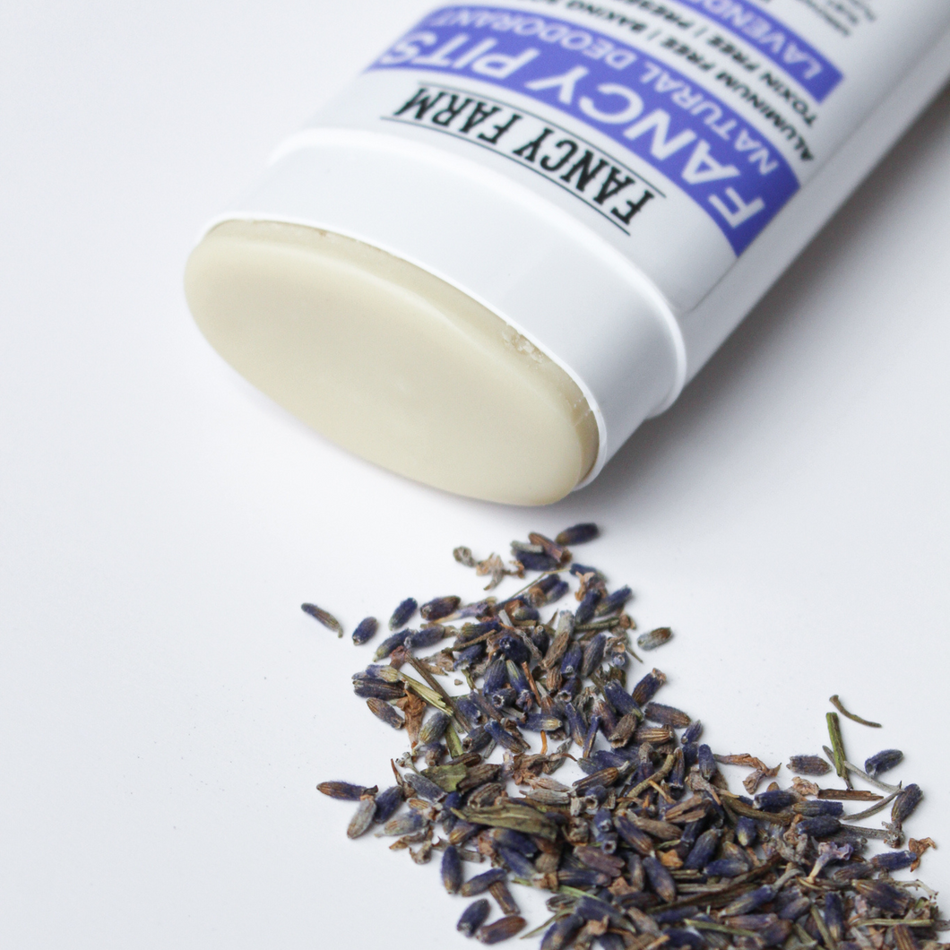 Fancy Pits Deodorant Scented with Organic Lavender Co2 Extract - 2.95 oz