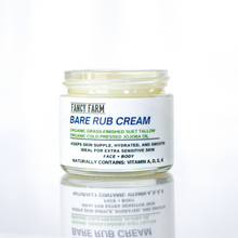 Load image into Gallery viewer, Bare Rub Body and Face Cream - 2 oz Glass Jar